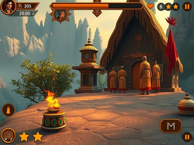 Holy Spirit Expedition gameplay screenshot showing mystical landscapes